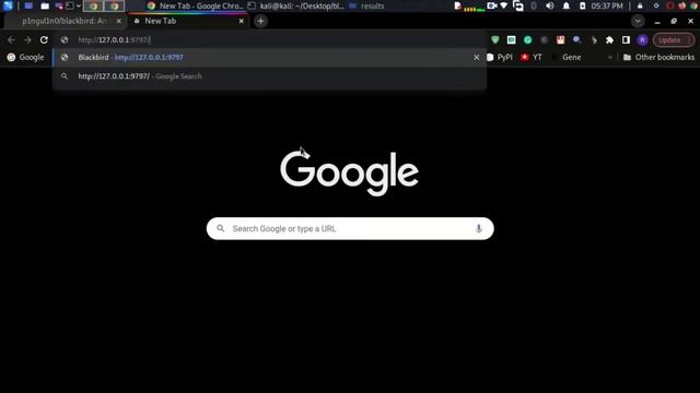 BlackBird- An OSINT tool to search for accounts by username in social networks. смотреть онлайн