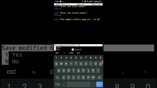 Linux Lab Program1 (Exchange contents of 2 variables) for BCA First Semester (CBCS Syllabus KUD) смотреть онлайн