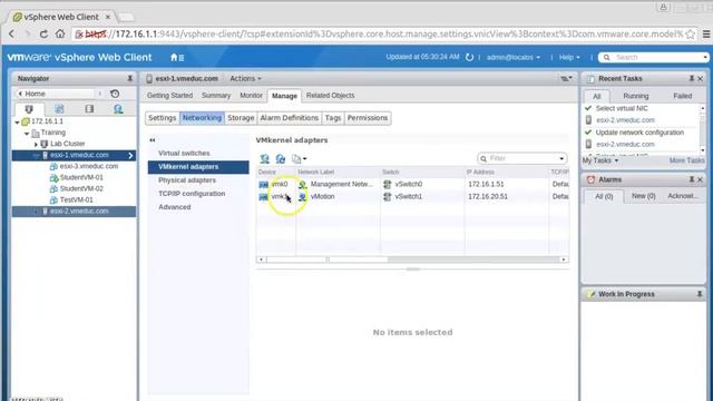 VMware vSphere6 - Lab 13 - Migrating Virtual Machines смотреть онлайн