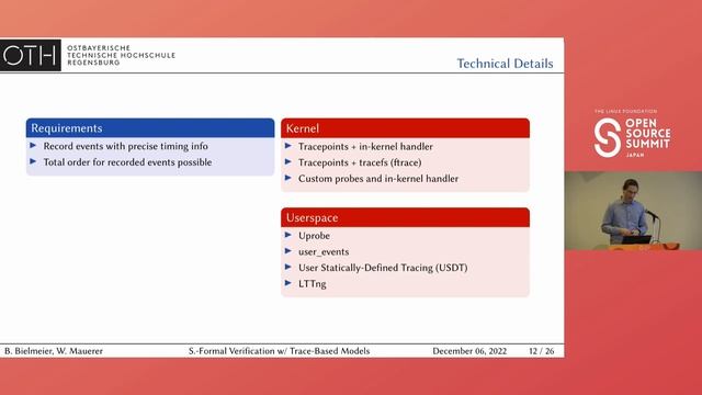 Formal Verification of Embedded Linux Systems Using Trace-Base... Benno Bielmeier & Wolfgang Mauere смотреть онлайн