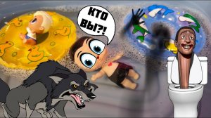 СТРАШНО НОЧЬЮ в БАССЕЙНЕ   Мультик живые КУКЛЫ ЛОЛ СЮРПРИЗ с приключениями