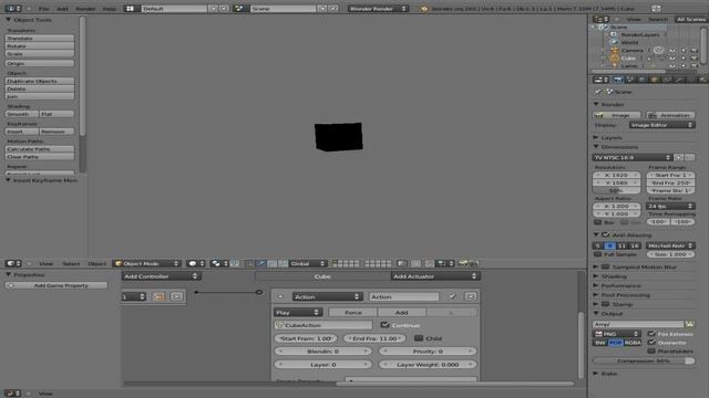 First Look at Blender 2.6 - Linux смотреть онлайн