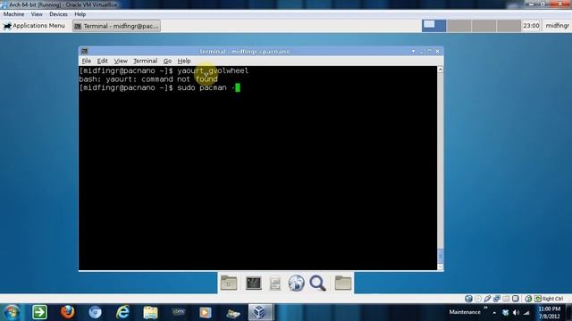 Virtualbox: install Arch Linux (4 of 4) смотреть онлайн