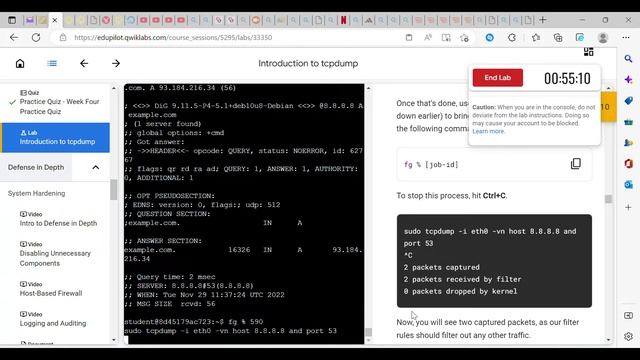 Introduction to tcpdump смотреть онлайн
