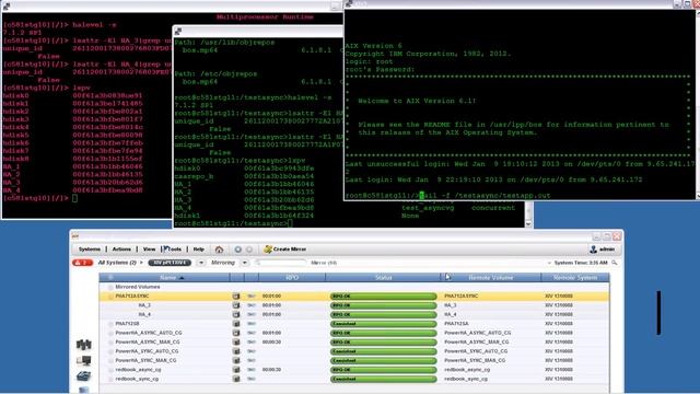 PowerHA Enterprise Edition with XIV replication fallover demo смотреть онлайн
