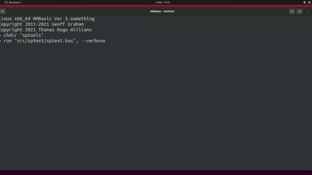 MMBasic running on Linux x86_64 - Part 3 смотреть онлайн