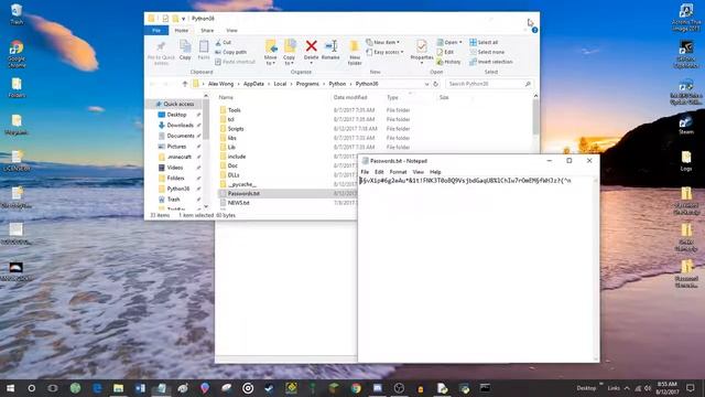 Python Password Generator v2.1 смотреть онлайн