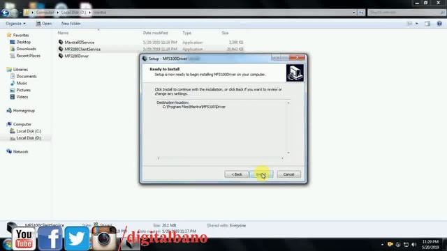 Mantra Driver Full Setting Ayushyaman Bharat | fetching biometric information please wait |101% Wor смотреть онлайн