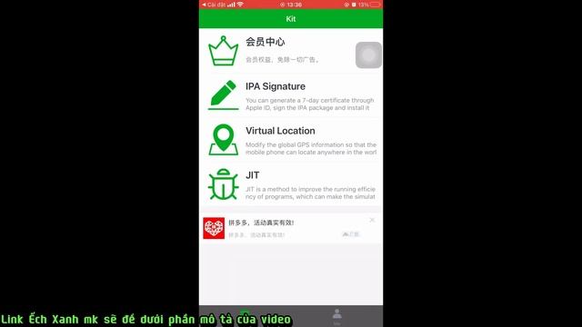 Cách Cài Ếch Xanh Chứng Chỉ Ko Thu Hồi, Cài IPA Hack Cho iOS | Bullfrog Assistant- Knox Mod смотреть онлайн