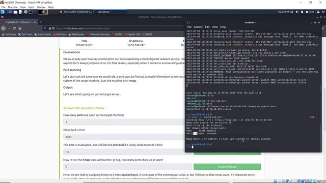 Tryhackme Network Services Room Walkthrough смотреть онлайн