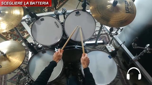 Batteria Yamaha Dp Series test 4 pz vintage #67 смотреть онлайн