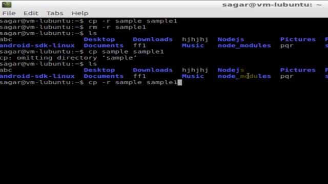 How to copy directories in Linux смотреть онлайн