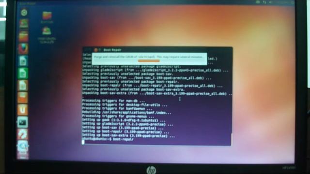 Ubuntu 12 04 installation (Boot Repair Menu) Steps Part 03 смотреть онлайн