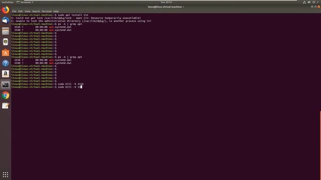 How to Fix Could not get lock /var/lib/dpkg/lock’ Error in Ubuntu OS смотреть онлайн