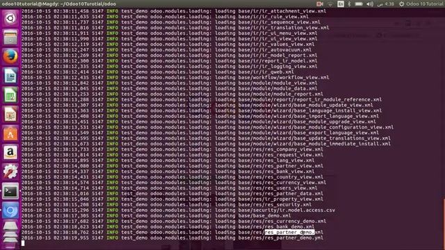 02: Odoo 10 Tutorial : start Command смотреть онлайн