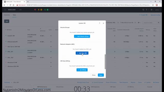 Add Network Adapter to a Nutanix VM - Nutanix in 2 Minutes or Less смотреть онлайн