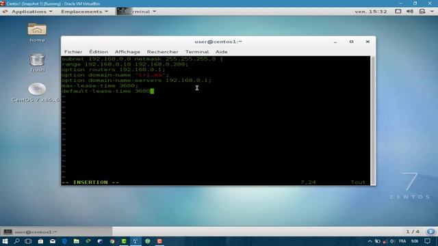 L'installation et la configuration d'un serveur DHCP sous Linux server RedHat Darija смотреть онлайн
