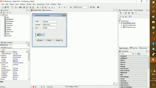Changing Properties - Delphi Tutorial (Part 5) смотреть онлайн