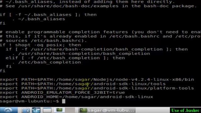 Use of bashrc file in Ubuntu смотреть онлайн
