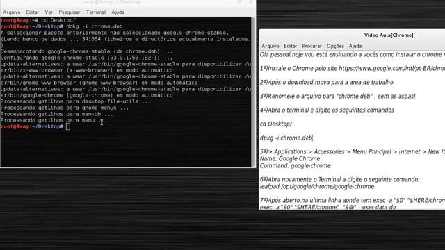 Como Instalar Google Chrome no Kali Linux смотреть онлайн