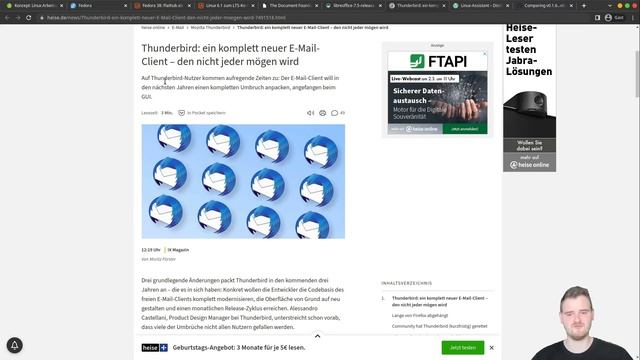 Fedora 38 mit allen Flatpaks, Linux Kernel 6.1 und neue Version des Linux Assistants - News смотреть онлайн