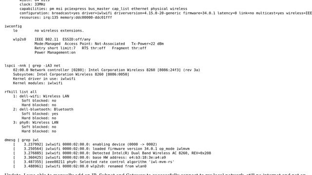 Ubuntu: No Wifi - "Activation of network connection failed" Ubuntu 16.04 & 18.04 смотреть онлайн