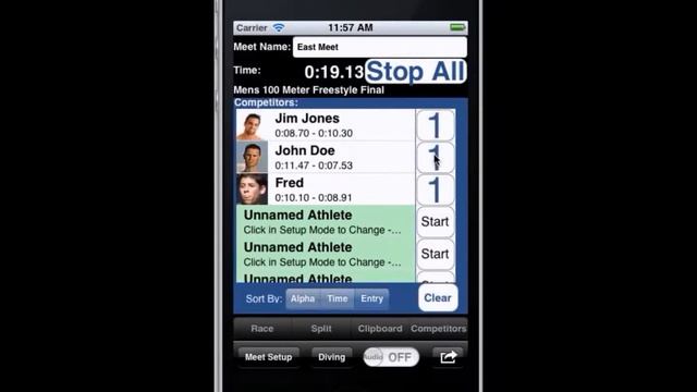 Swimming Coach's Clipboard for the iPhone (and iPod Touch) смотреть онлайн