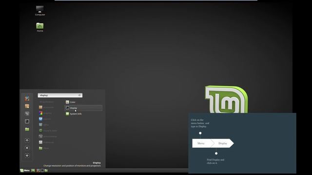 Mint 18.2 - Change Screen Resolution смотреть онлайн