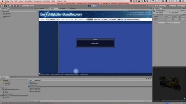 DevX-UnityEditor-GameRecovery