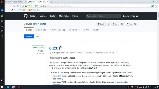 Step by step Crystal: Installation смотреть онлайн