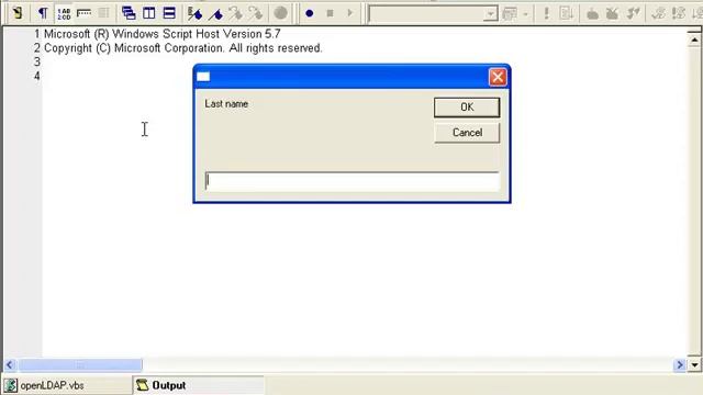 Linux openLDAP ADSI VBScript смотреть онлайн