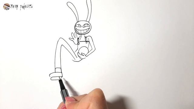 Рисуем Джекса Удивительный Цифровой Цирк/How to draw Jax Amazing Digital Circus смотреть онлайн
