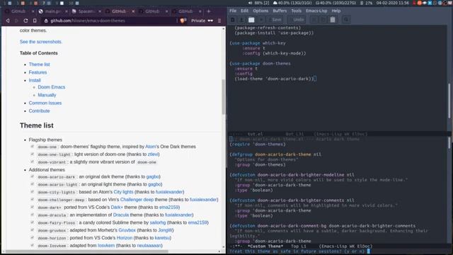 Emacs - 05 - Themes смотреть онлайн