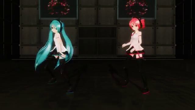 [MMD] Miku feat Teto Bad apple dance смотреть онлайн
