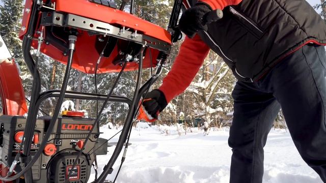 Снегоуборочная машина ELITECH СМ 7Э смотреть онлайн