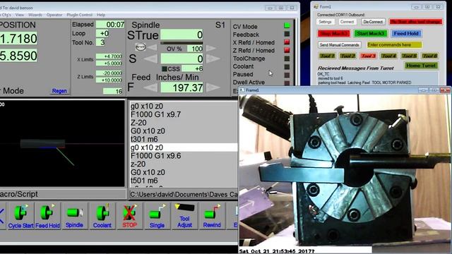 Lathe Auto Tool Changer 3 смотреть онлайн