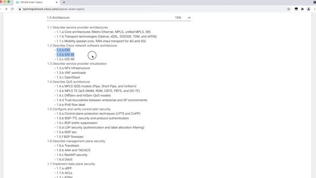 Cisco Service Provider Exam SPCOR 350-501 Introduction. смотреть онлайн