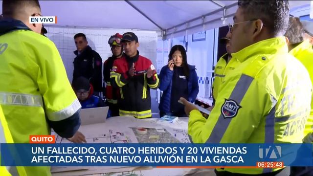 Autoridades de Quito instalaron un Puesto de Mando Unificado para monitorear La Gasca смотреть онлайн
