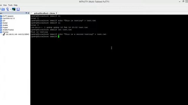 Linux IO Redirection inTelugu смотреть онлайн