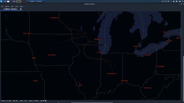 How To See World Map On Terminal In Kali Linux (2021) смотреть онлайн