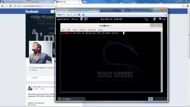 Kali Linux walk through -Raed Yak смотреть онлайн