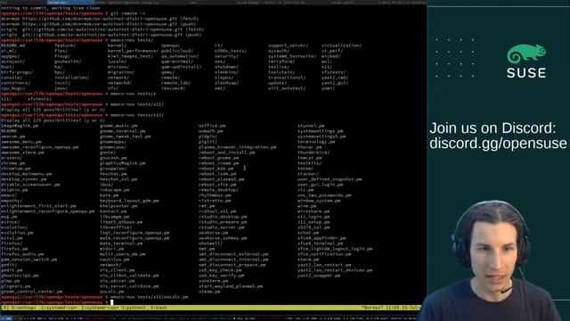 openQA Tutorial from 15 JUL 20 Live Stream смотреть онлайн