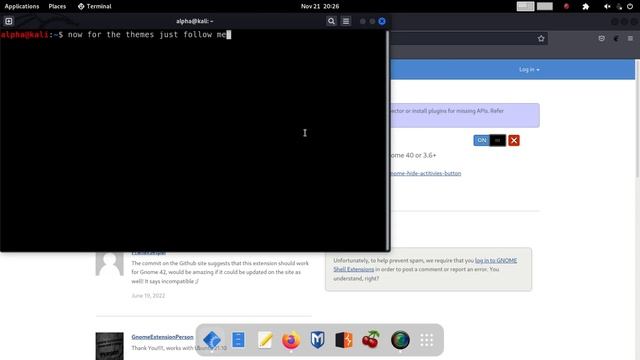 How to change the look of Kali Linux to the old versions | Reject New Kali Gnome Embrace Old looks смотреть онлайн