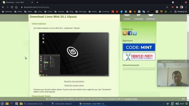Linux mint 20.1 Ulyssa xfce first view, Kurulum sonrası incelemem смотреть онлайн