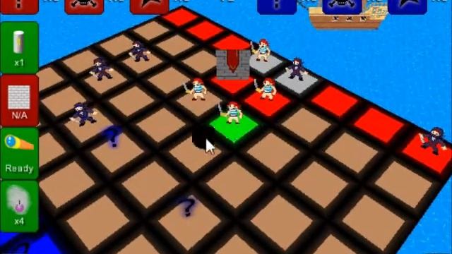 Pirates&Ninjas: Android and PC board game смотреть онлайн