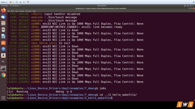 dmesg follow option смотреть онлайн