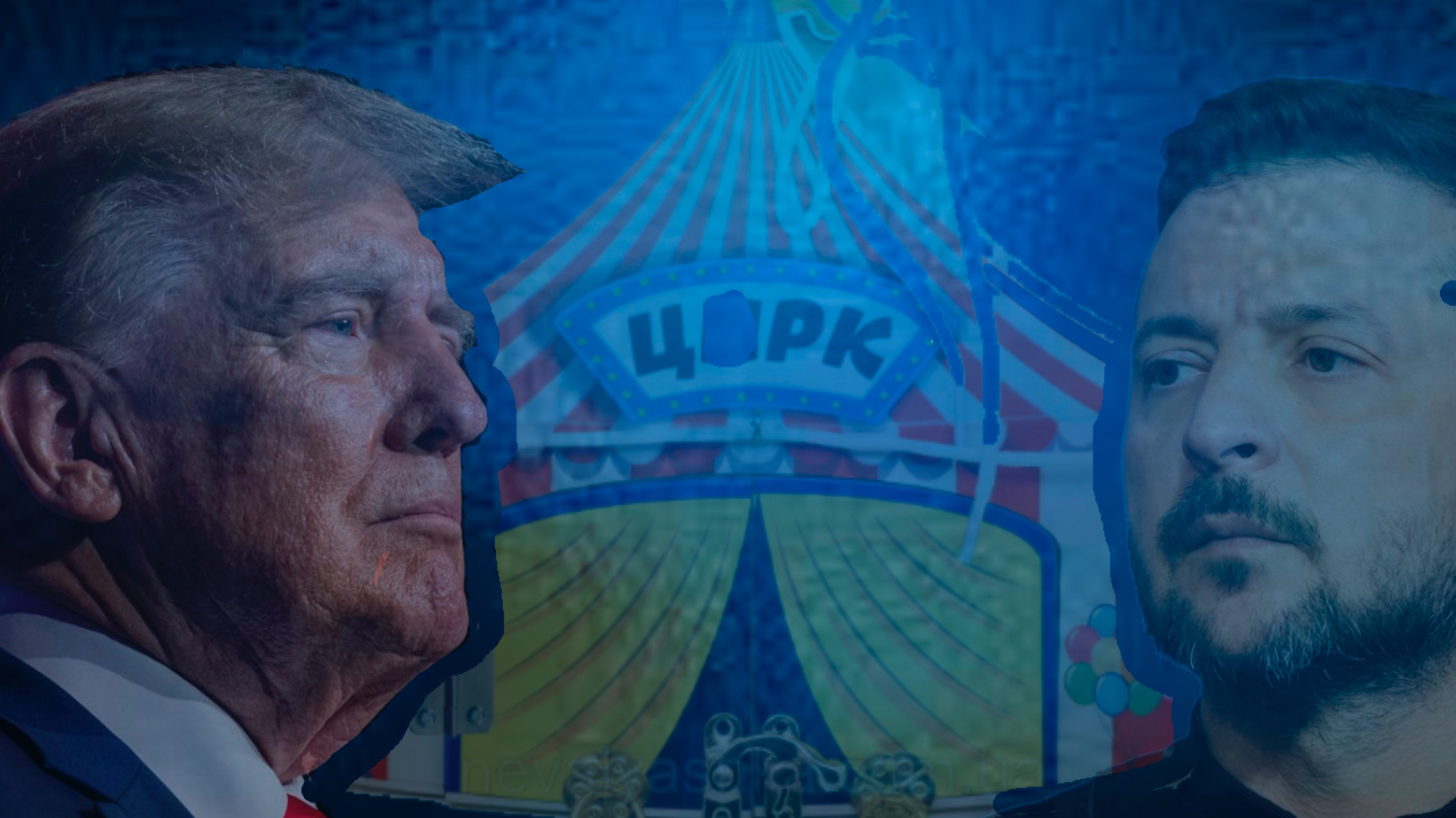 Встреча Трампа и Зеленского Два недопрезидента решают проблемы мира