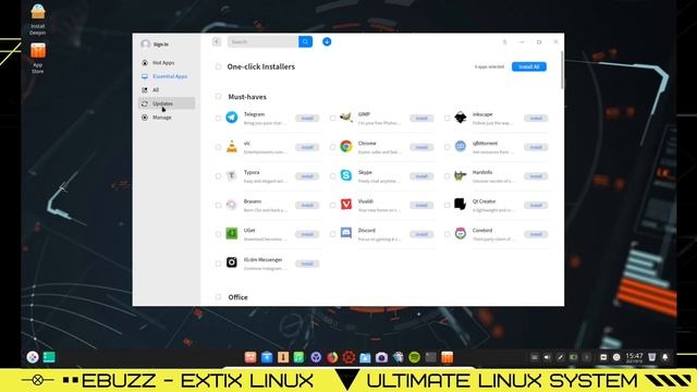 ExTix Linux OS DDE - The Ultimate Desktop? смотреть онлайн