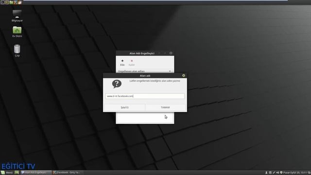 Linux Mint 17 - Alan Adı Engelleyici смотреть онлайн